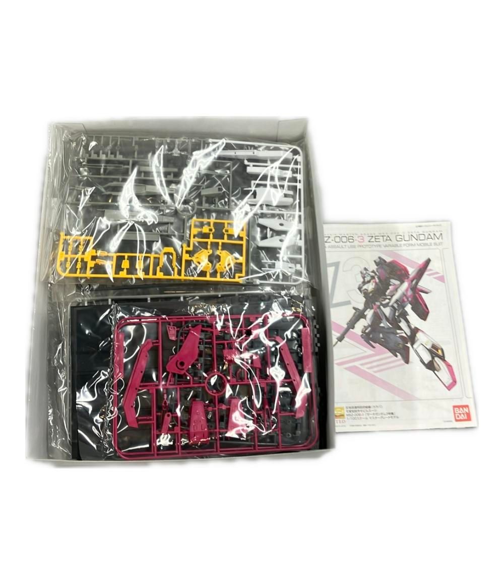 機動戦士ガンダム 反地球連邦政府組織可変型試作モビルスーツ MSZ-006-3ゼータガンダム3号機 MG 1 100 バンダイ プラモデル