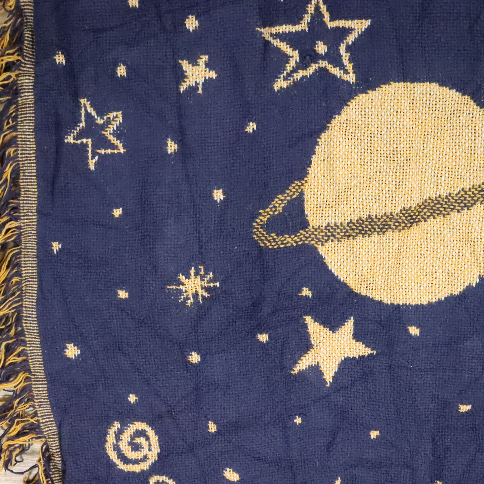 vintage rug】太陽 月 刺繍ラグ マット 小売 タペストリー vintage rug