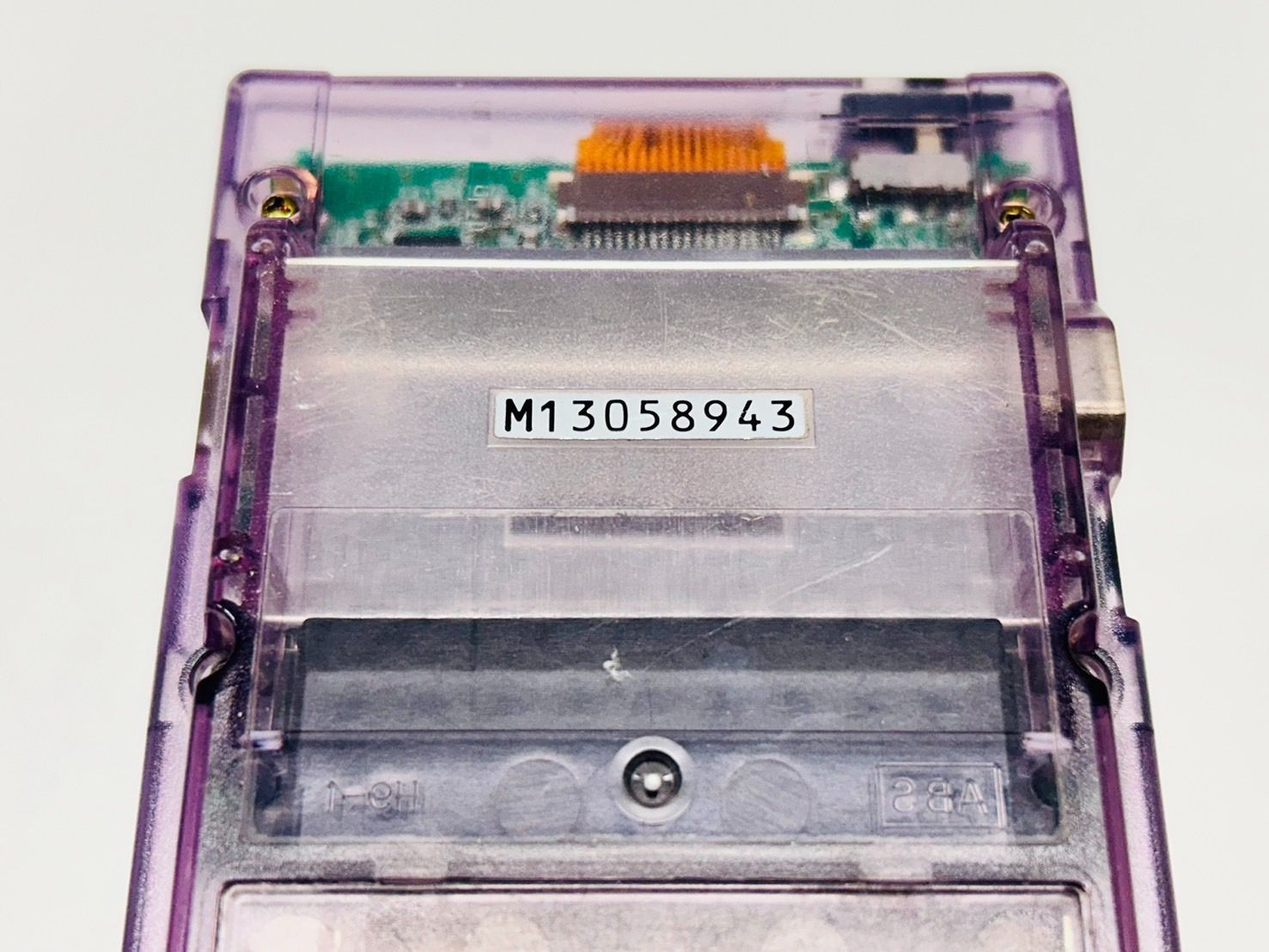 即日発送 ゲームボーイポケット 本体 クリアパープル MGB-001 GAME BOY POCKET