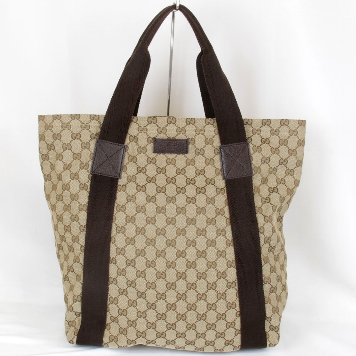 美品『USED』 GUCCI 189669 トートバッグ GGキャンバス - メルカリ