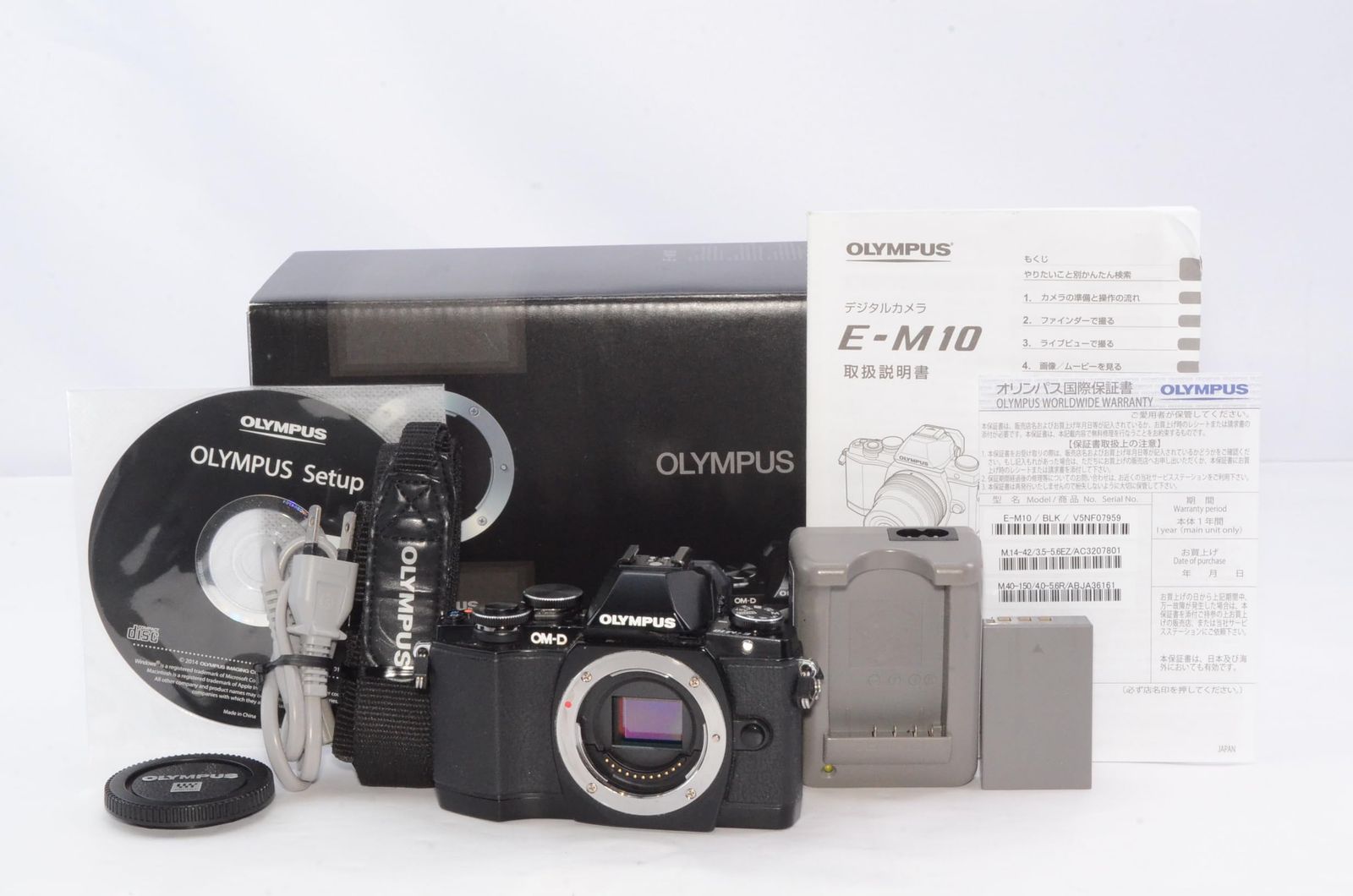 OLYMPUS OM-D E-M10 ボディ ブラック ミラーレス一眼 OM-D E-M10 BODY BLK - メルカリ