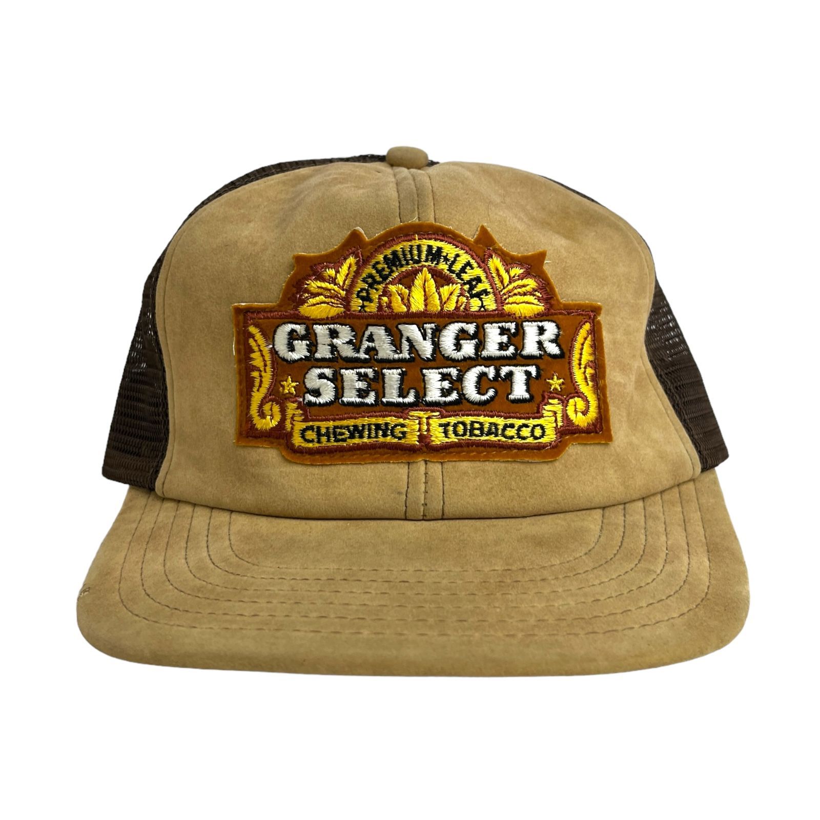 GRANGER SELECT キャップ スエード タバコ USA製 帽子 タバコ GRANGER SELECT キャップ スエード タバコ USA製 帽子 タバコ