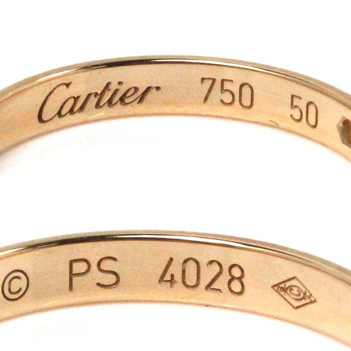 CARTIER カルティエ K18PG 1895 ウェディング 1Pダイヤ リング CARTIER カルティエ K18PG 1895 ウェディング 1Pダイヤ リング