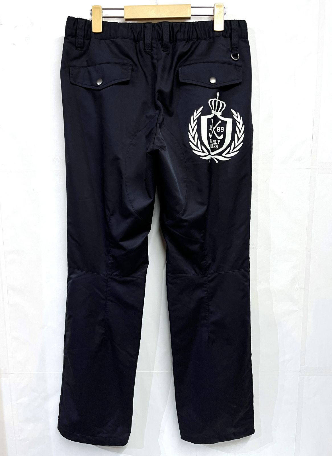 PEARLY GATES パーリーゲイツ ナイロンパンツ レッド 0 ゴルフ【中古