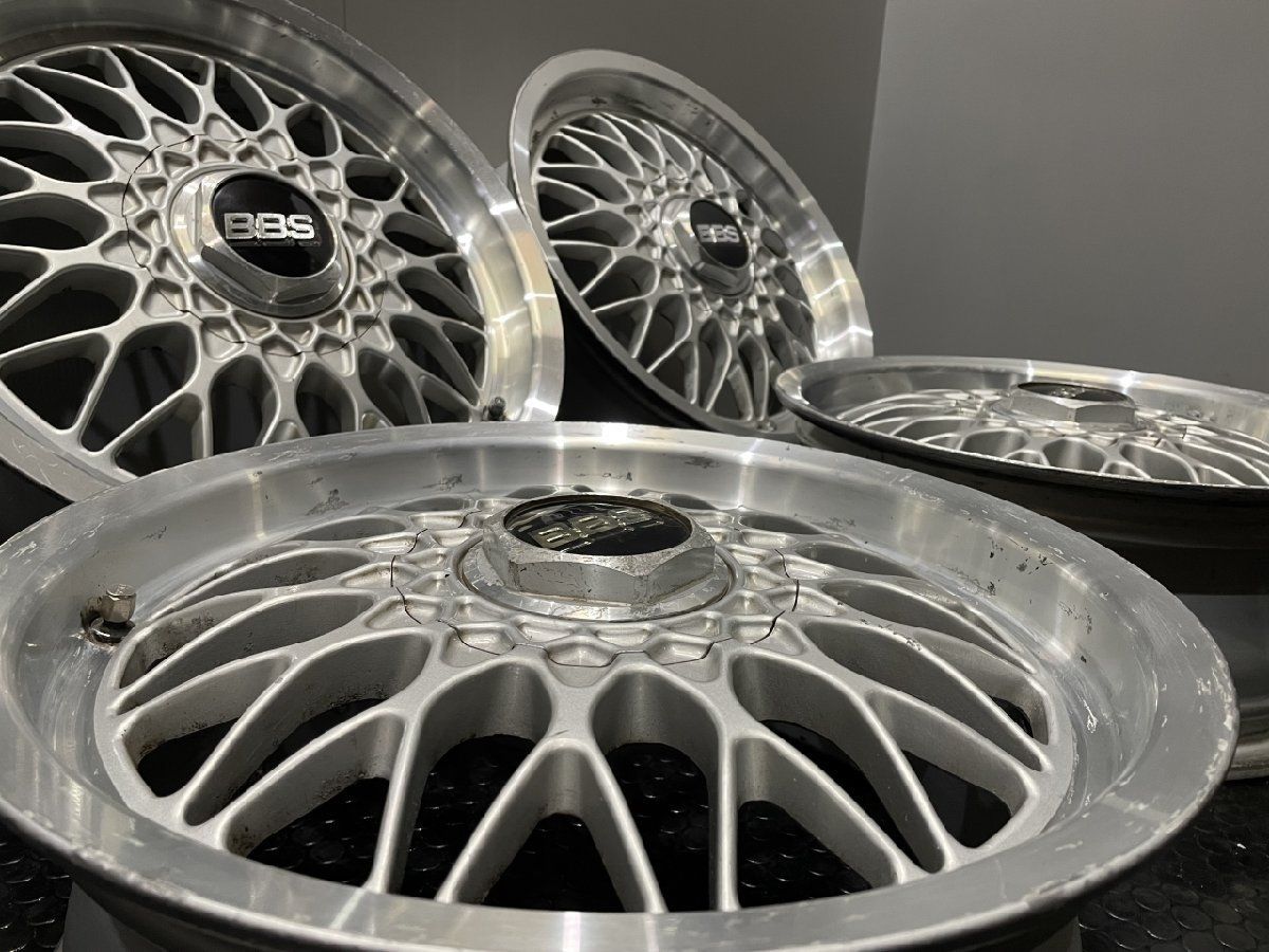 BBS RG034 社外ホイール 15インチ 6J4HPCD100+40 希少 当時物 軽自動車 ...