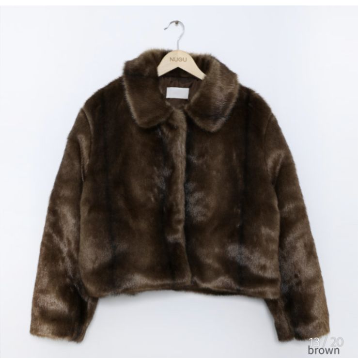 NUGU ファーコート treean berry fur jacket - メルカリ