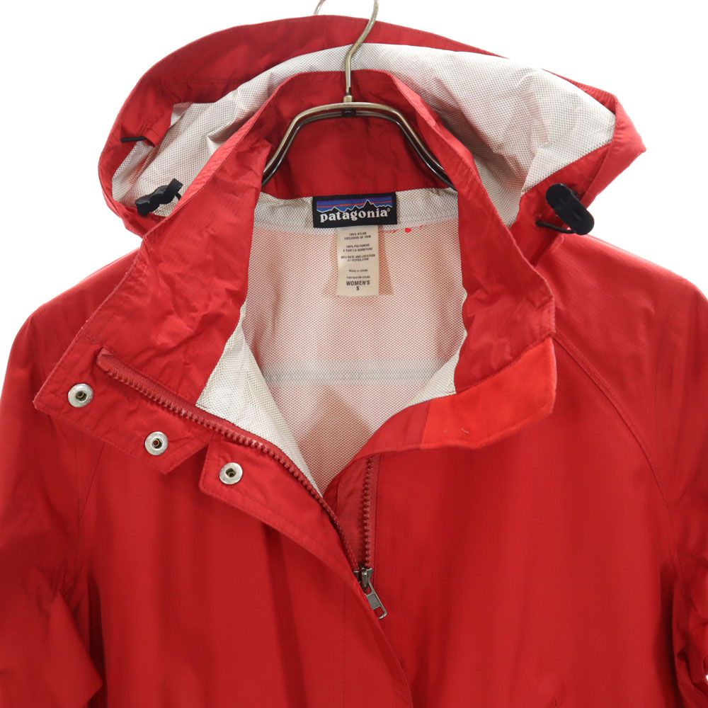 パタゴニア アウトドア レインコート S レッド patagonia フード パタゴニア アウトドア レインコート S レッド patagonia フード
