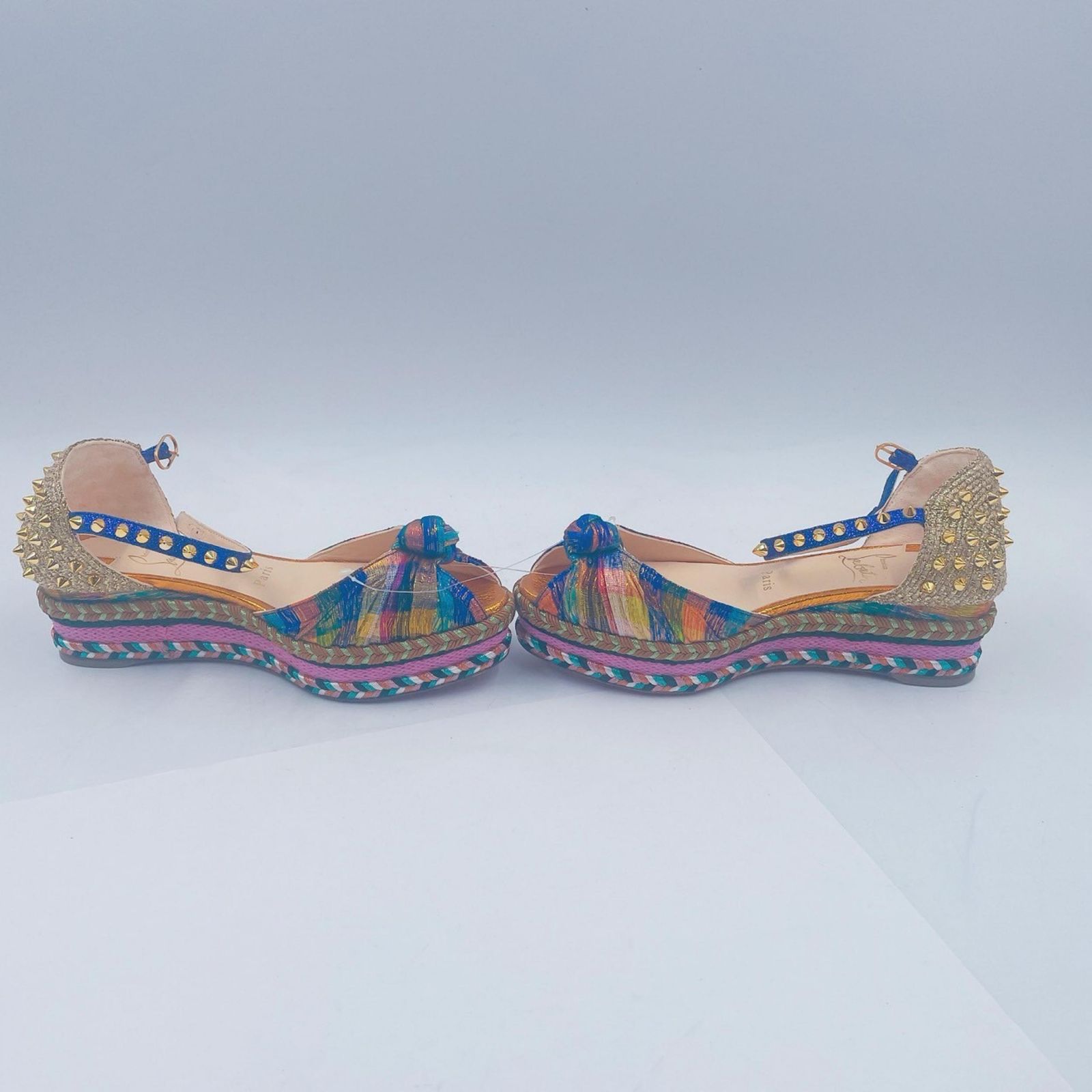 ウェッジソールサンダル レディース