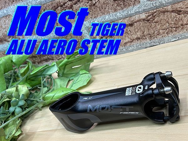 イチ推し!! 美品!! Most TIGER ALU AERO STEM 110mm 163g