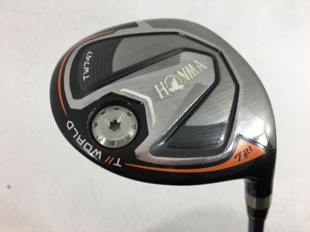 【中古ゴルフクラブ】ホンマ TOUR WORLD (ツアーワールド) TW747 FW フェアウェイ VIZARD for TW747 7W【14日間返品OK】