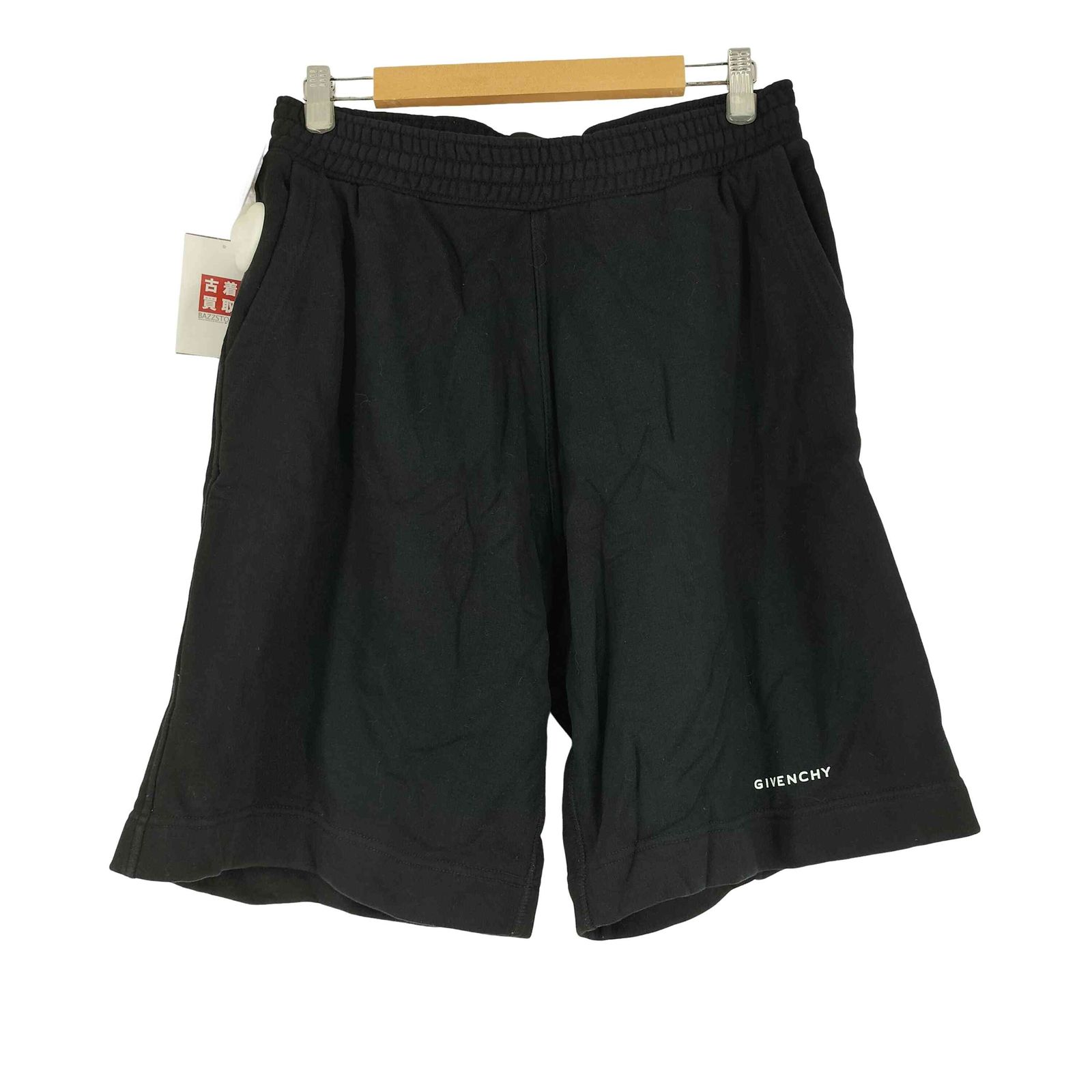ジバンシィ GIVENCHY BERMUDA ブラック プリント ショートパンツ メンズ JPN M