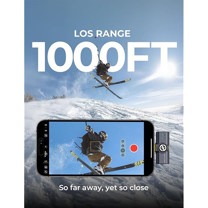  Hollyland 2025新機 Lark M 2 USB Type-C-ワイヤレスマイク-ピンマイク-軽量9 g-48 Khz 24 Bit-USB Type-Cシリーズ対応 カメラ iPhone Android PC用マイク-ノイズキャンセリング-300 m転送 1 その他 マイク