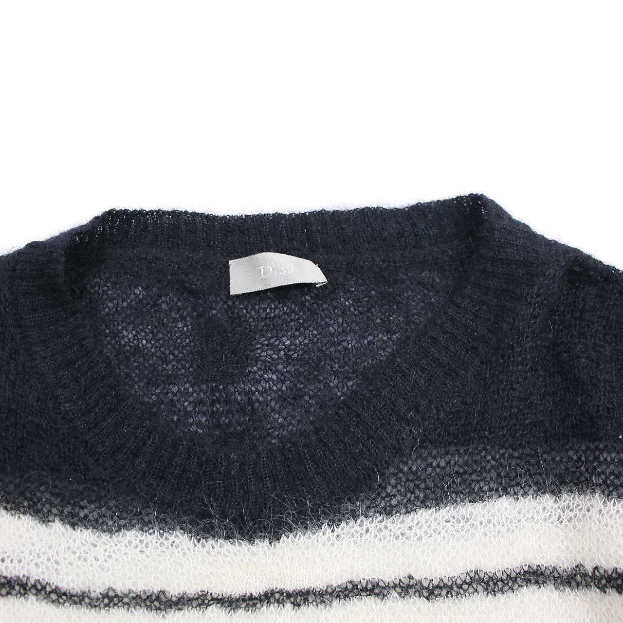Dior HOMME ディオールオム 2007AW モヘヤウールプルオーバーニット 