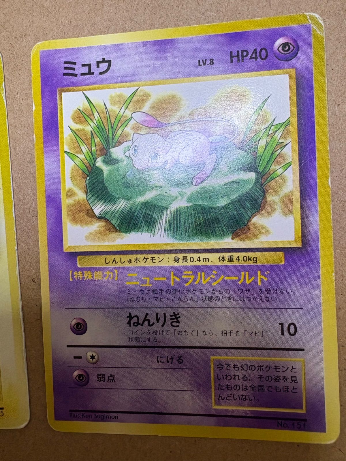 JRスタンプラリーのなみのりピカチュウ(富士山と新幹線)＆ミュウ(光沢