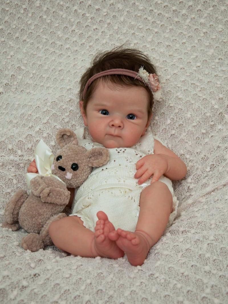 人形 赤ちゃん 人形 Reborn Doll 55cm 赤ちゃんリボーンドールデビュー フルシリコンドール ビニールリアル シリコンリボーンベビードールベビードール 赤ちゃん人形女の子プリンセス服手作りのクリスマスの誕生日プレゼント 最高な贈り物でしょう r7