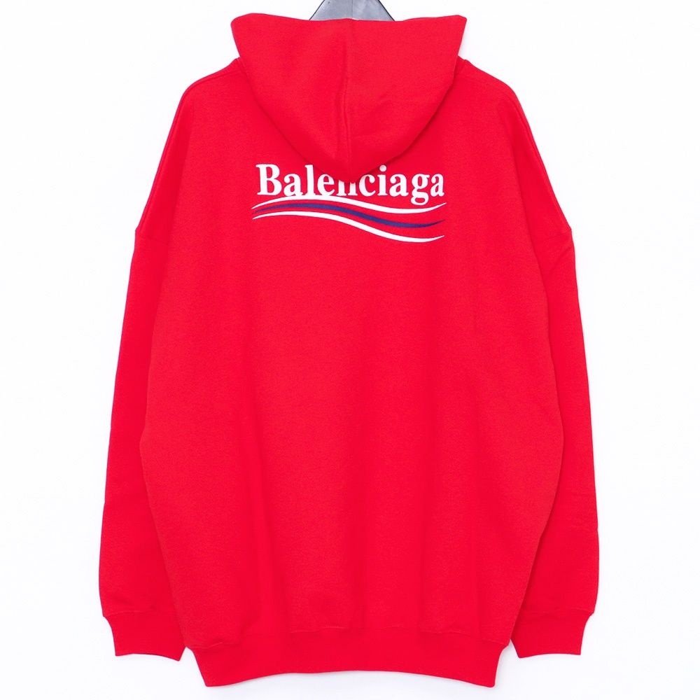 XS バレンシアガ キャンペーン ロゴ パーカー BALENCIAGA パーカー