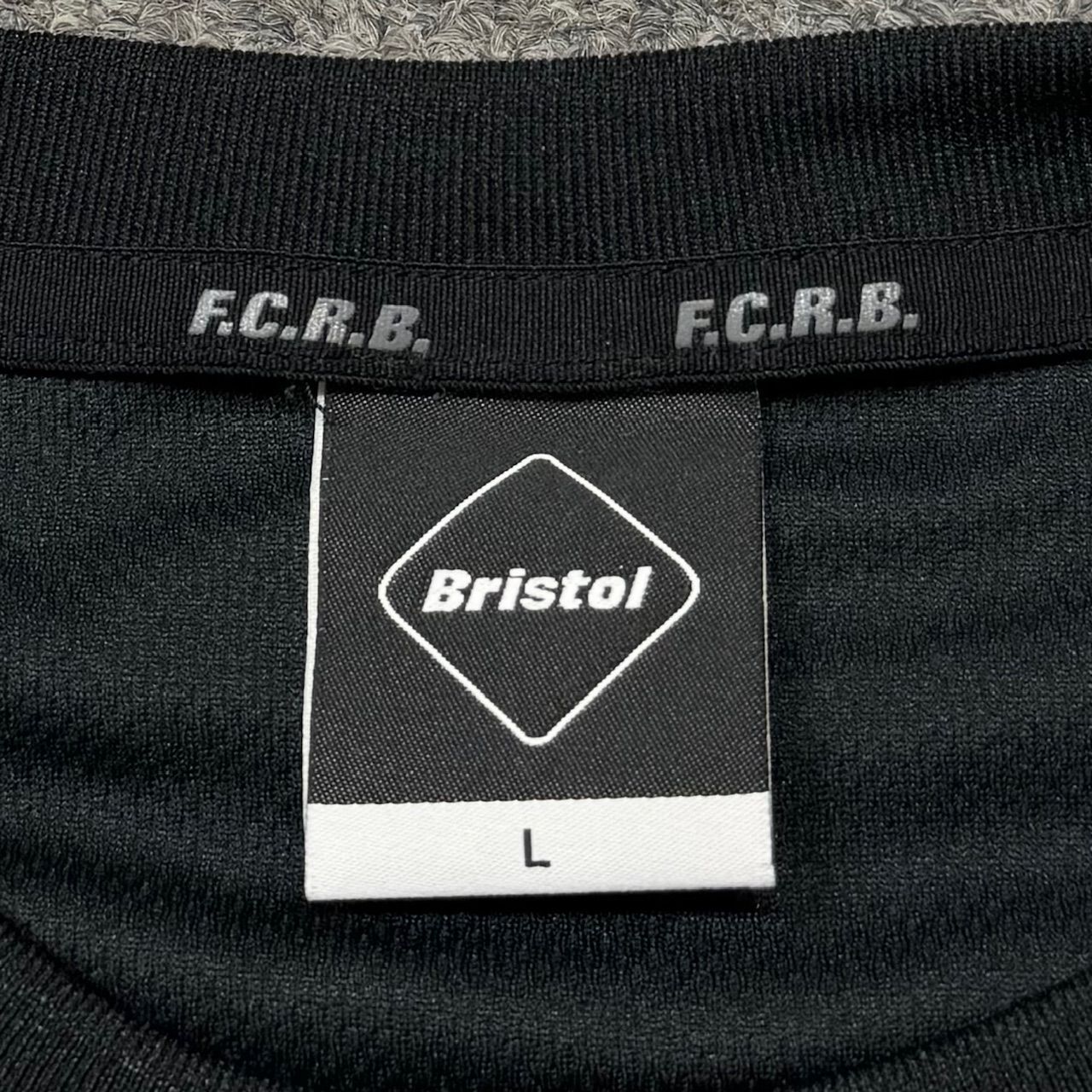 F.C.R.B.(F.C.Real Bristol) 18AW REFLECTIVE TOUR TEE リフレクター