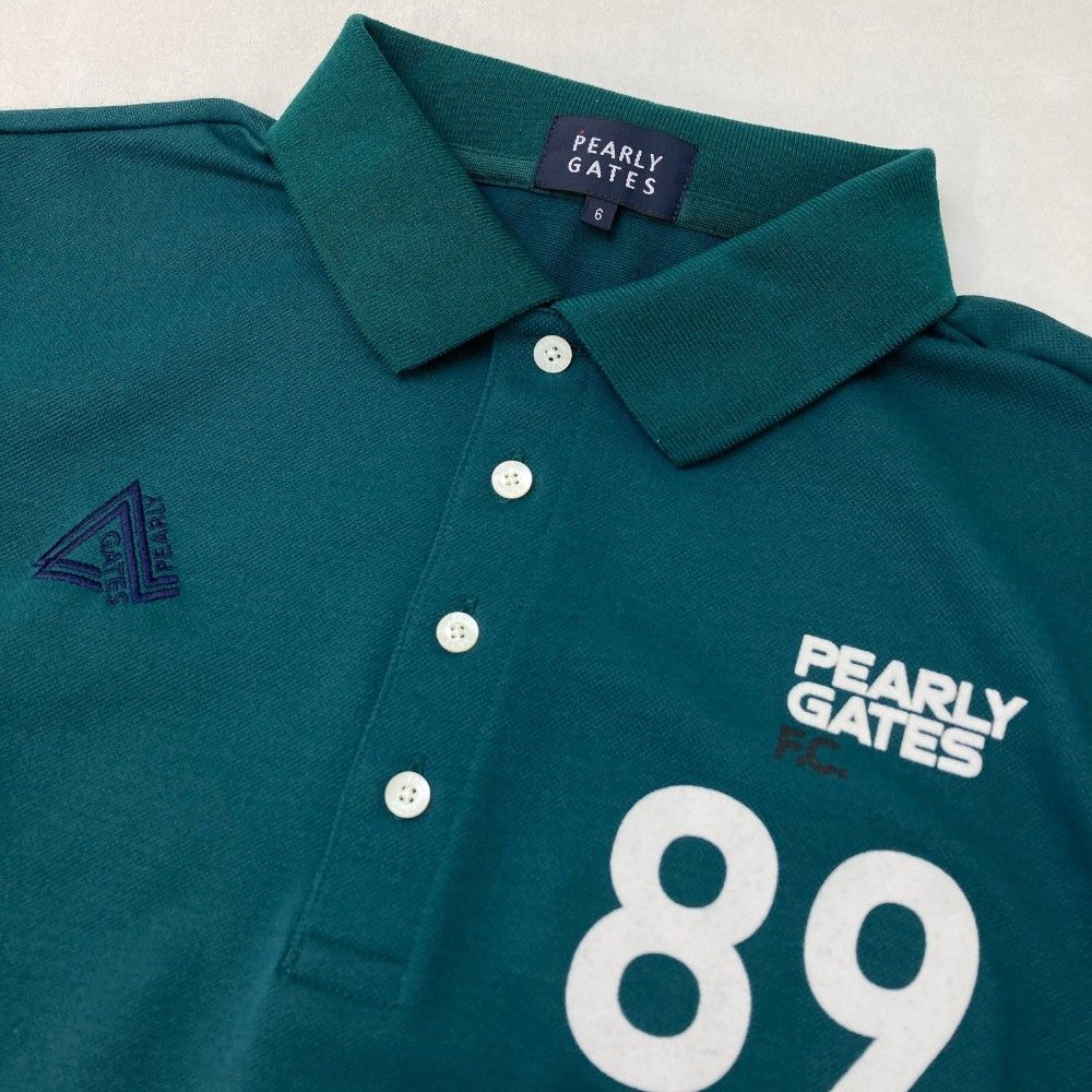 パーリーゲイツ　ポロシャツ　サイズ6 サイズ：6 PEARLY GATES パーリーゲイツ 2024年 半袖ポロシャツ