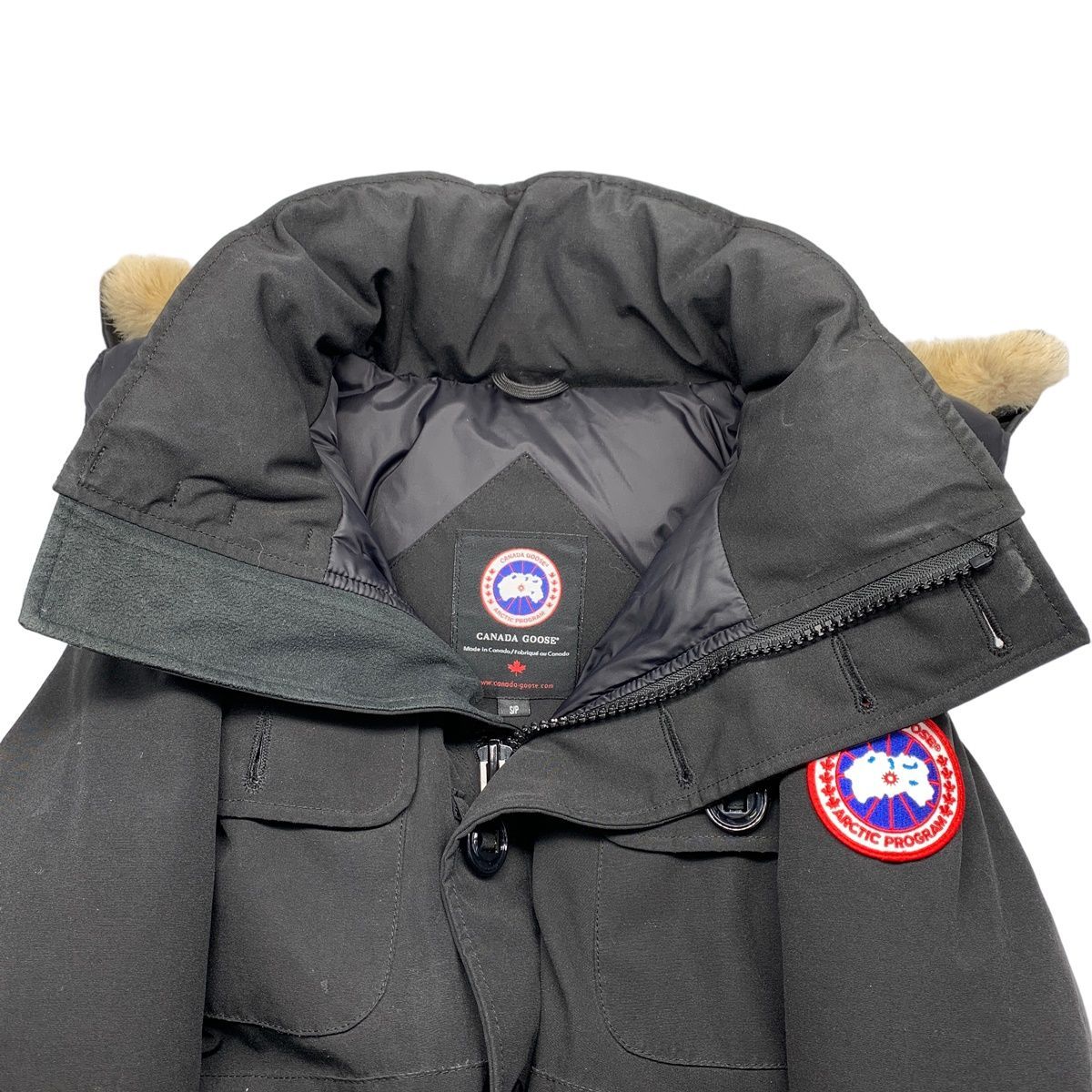 中古】 CANADA GOOSE カナダグース ラッセル パーカー ダウン