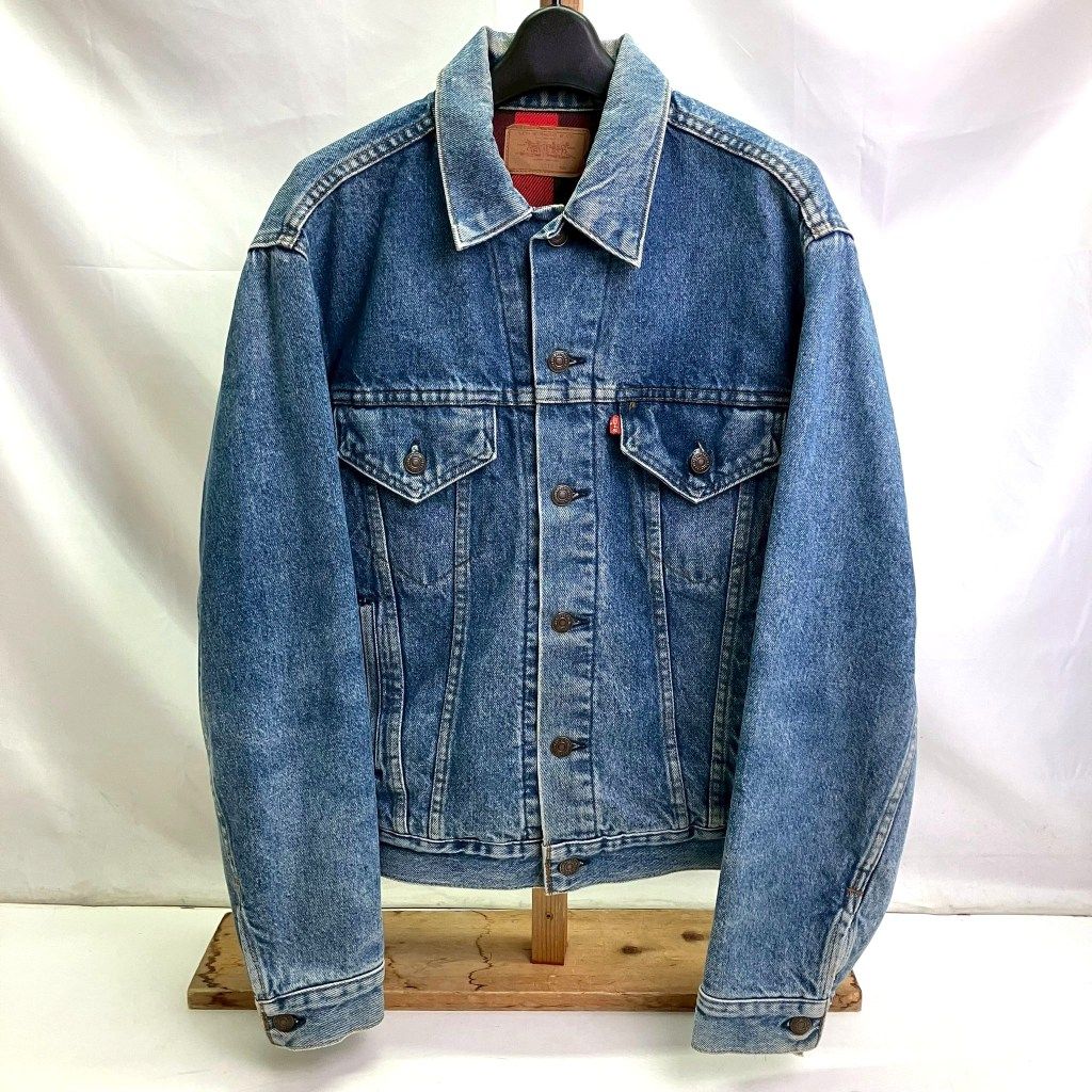 01w-5431 リーバイス Levi s 70401-0816 デニムジャケット 90s サイズ42 メンズ Ｇジャン アウター 品