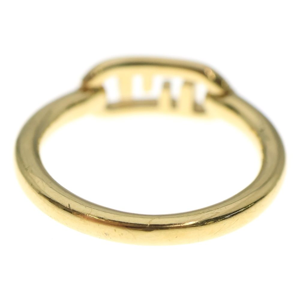 FENDI 配送 (フェンディ) オーロックリング FFロゴ 指輪 ゴールド