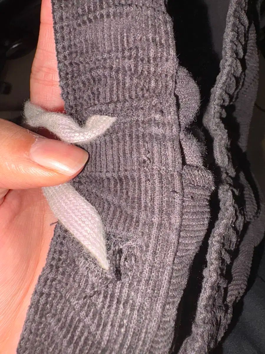 4 POLYTERU ヘビー フロント カーゴ パジャマ チャコール