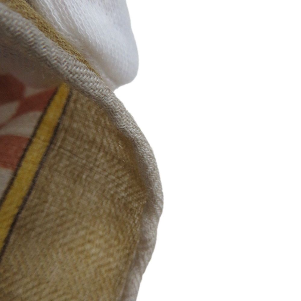 エルメス ストール カレ140 カレジェアン レトル・エケストル カシミヤ