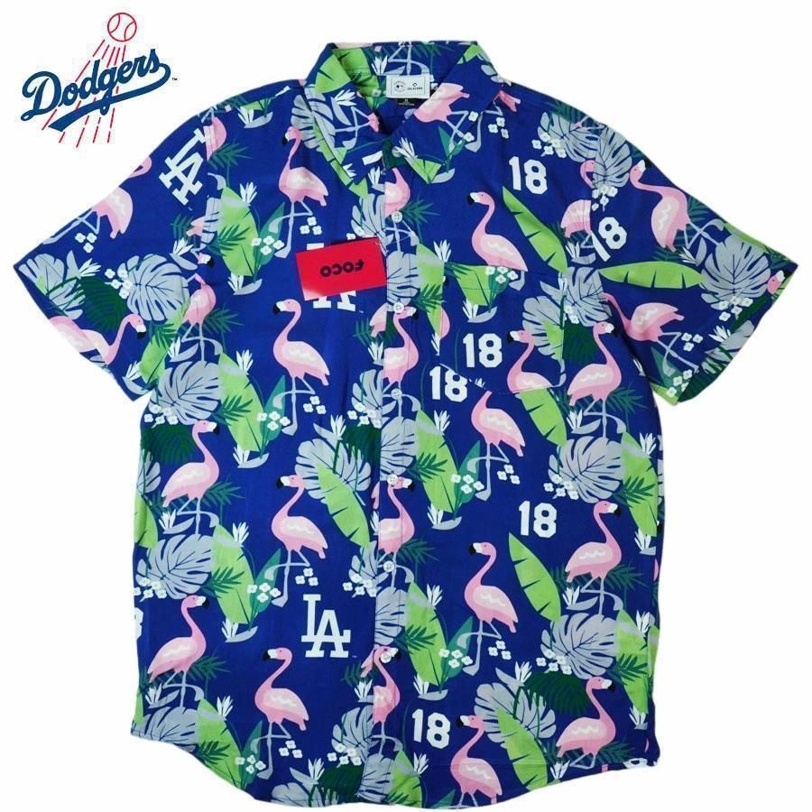 新品山本由伸18オフィシャルアロハシャツドジャースdodgers大谷翔平 