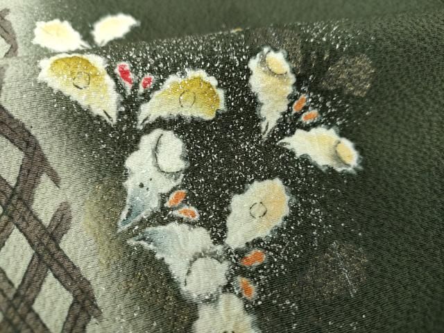 平和屋着物○訪問着 作家物 絞り 辻が花 暈し染め 金銀彩 正絹 逸品