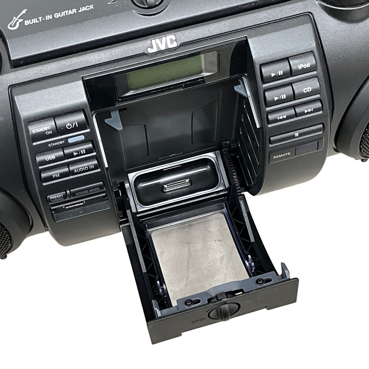 JVC　RV-NB70-B　パワードウーハーCD・FM・iPad　システムコンポ Amazon.co.jp: JVCケンウッド JVC パワードウーハーCDシステム