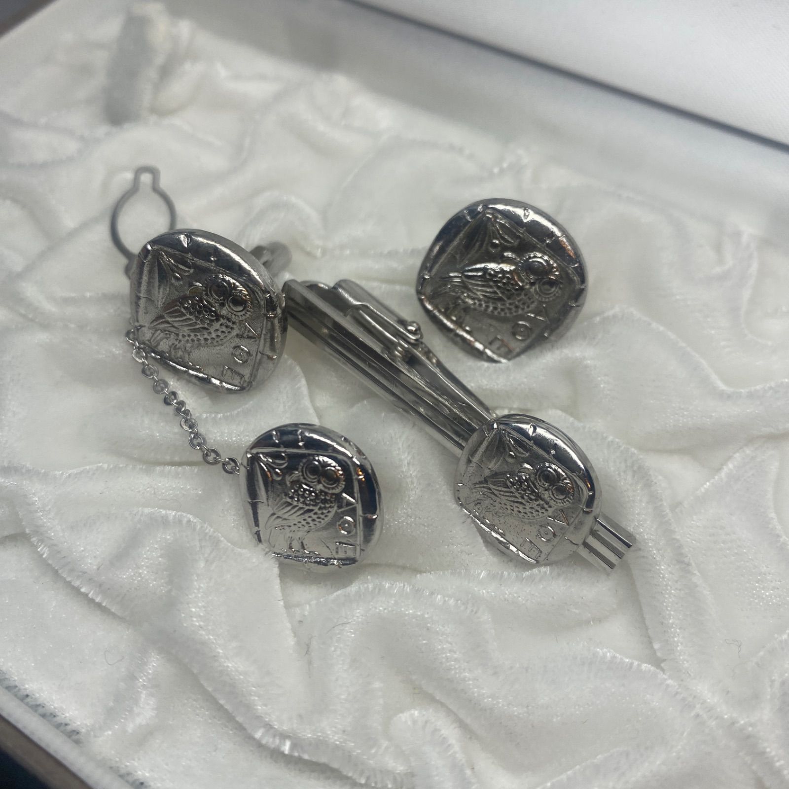 銀まとめ売り シルバー パール カフス ピンセット trendst_em205055