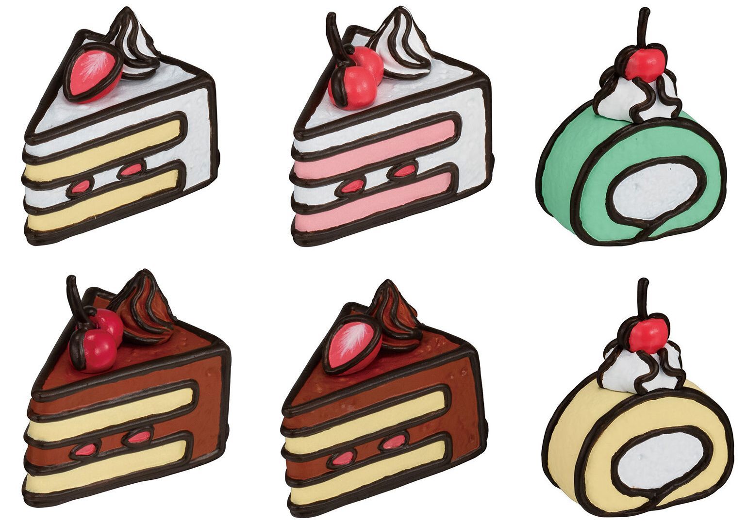 2D Figure ケーキコレクション 全6種セット - メルカリ