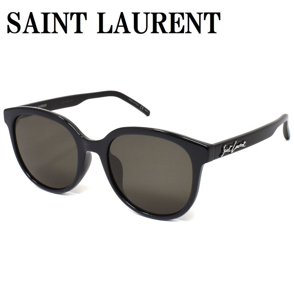 サンローラン SAINT LAURENT 55㎜ SL317F 001 サングラス アジアンフィット アイウェア 眼鏡 UVカット ブラック