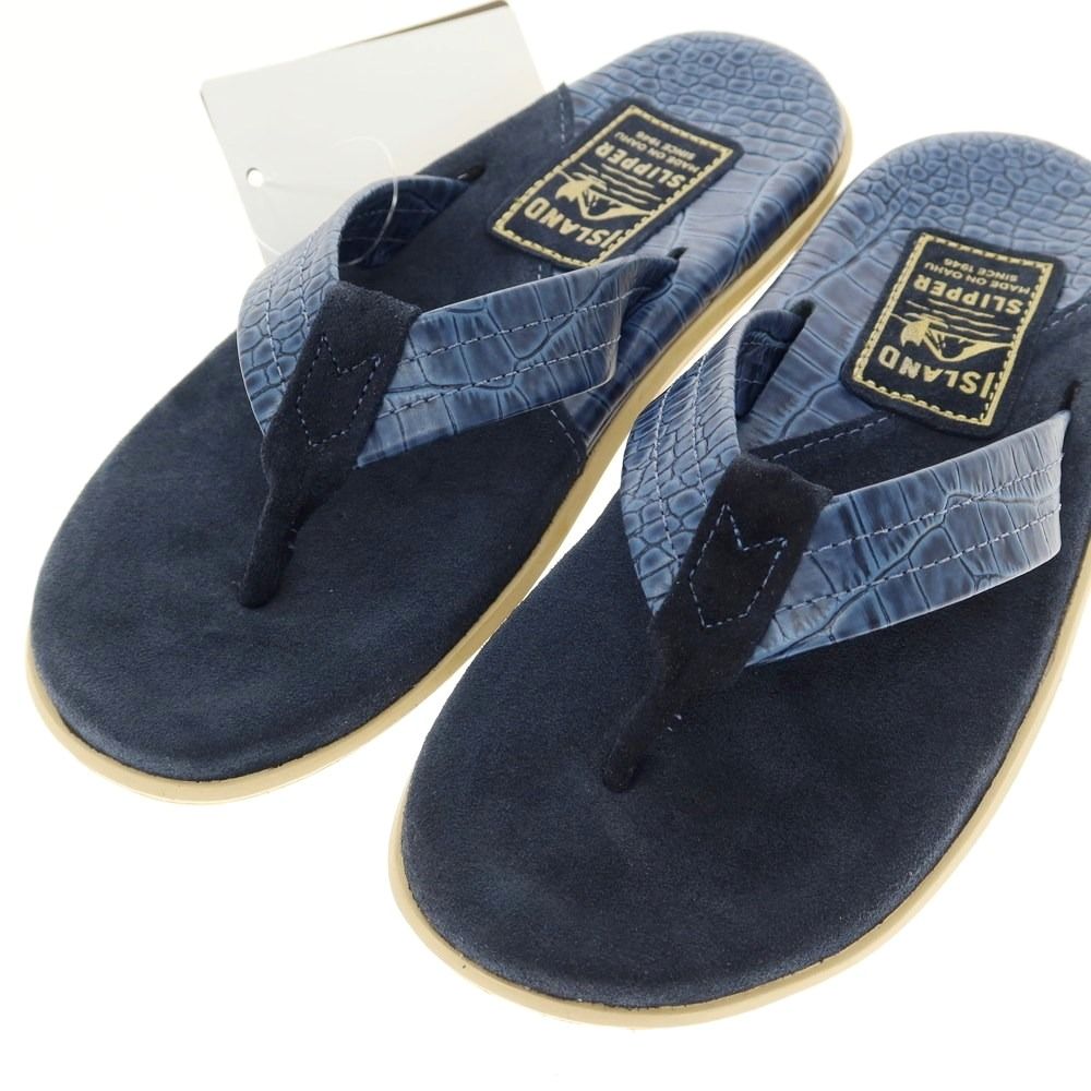 中古】【未使用】アイランドスリッパ ISLAND SLIPPER レザー トング 