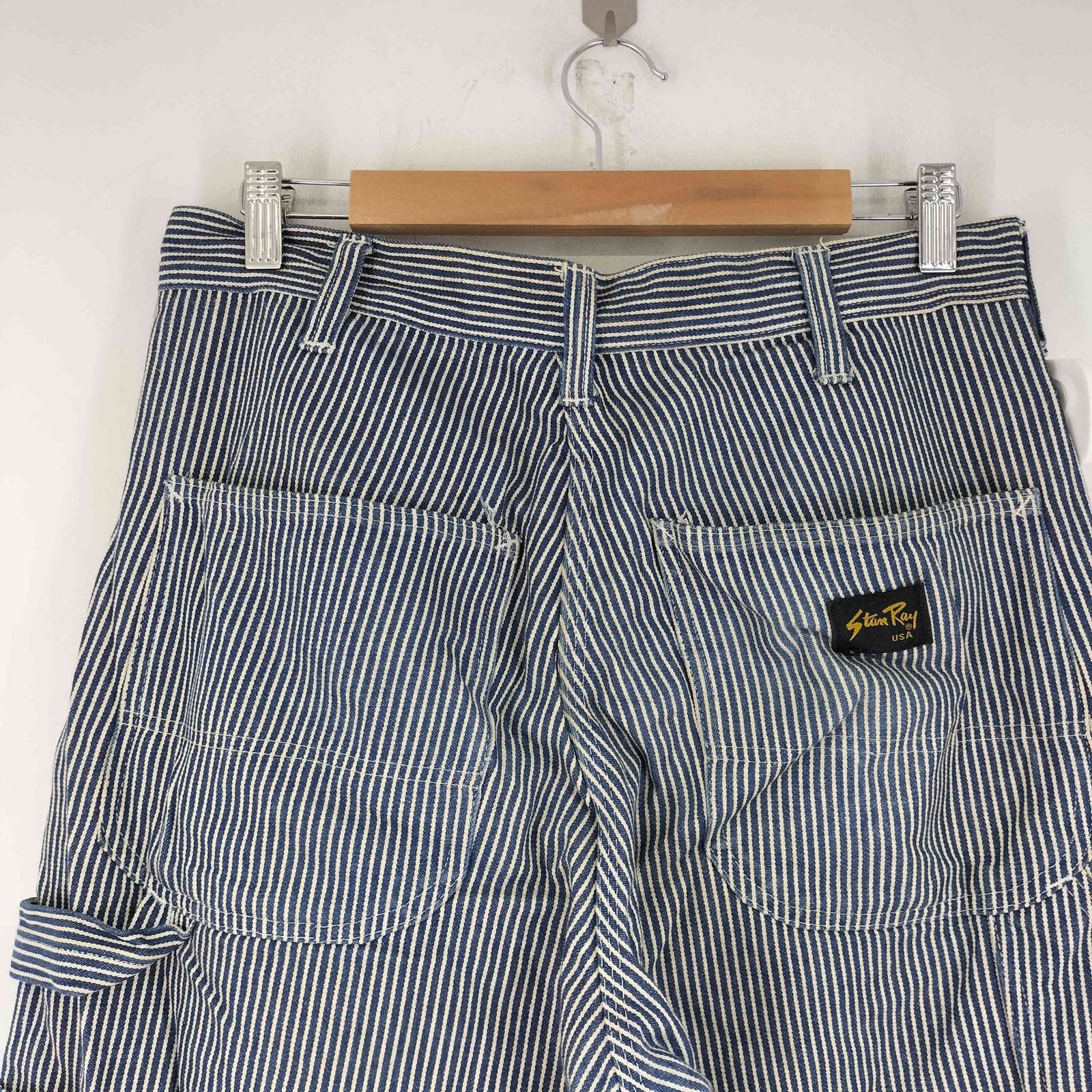 新品 Stan Ray スタンレイ ペインターパンツ ヒッコリーストライプ