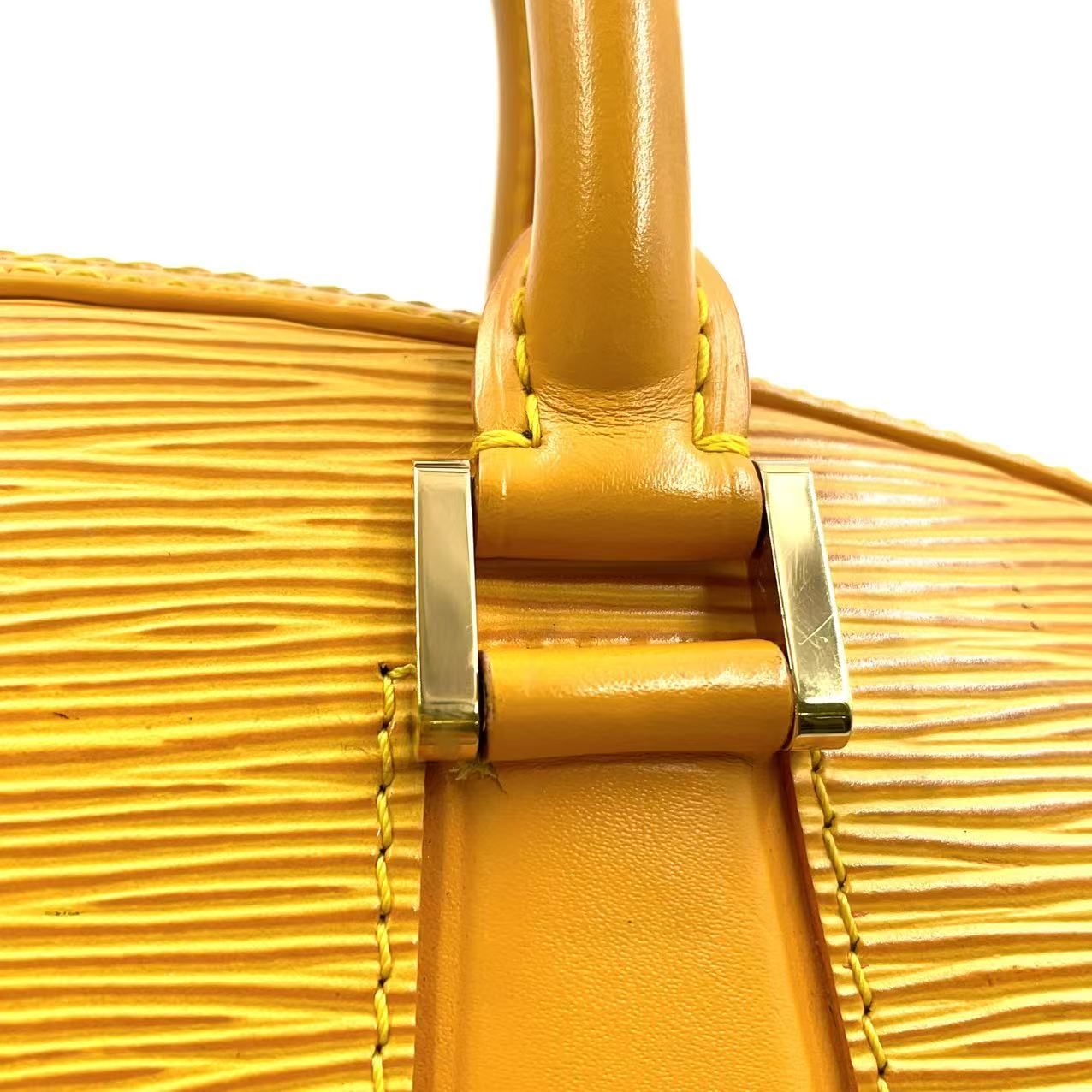 LOUIS VUITTON ジャスミン エピ エピ タッシリイエロー レザー