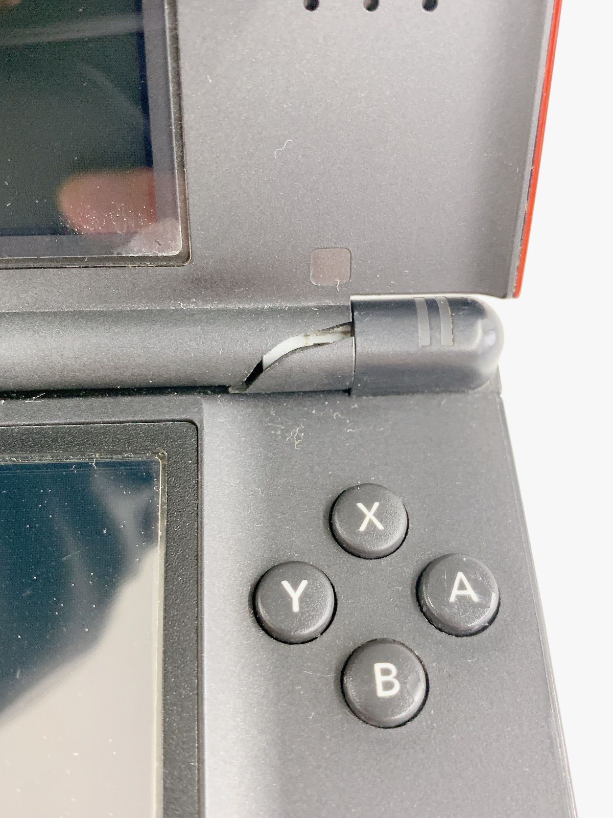 DS lite レッド ブラック ジャンク 動作確認 通電未確認