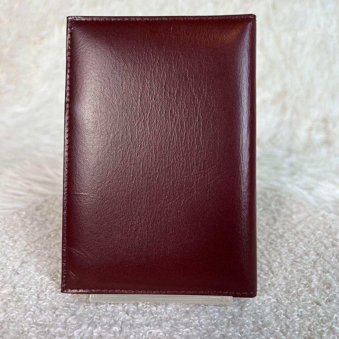 美品 Cartier マストライン カードケース ボルドー 箱付き - メルカリ