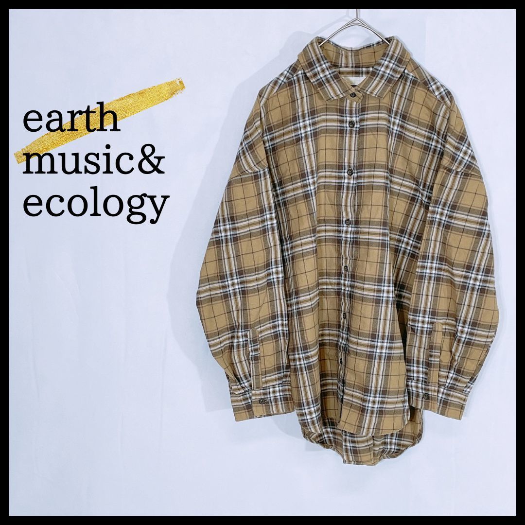 レディース F earth music&ecology トップス シャツ カジュアルシャツ