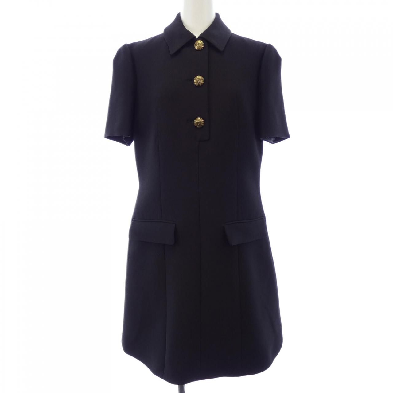 プラダ PRADA トリコチン ミニドレス P3O04 SOOO 1EVU ワンピース