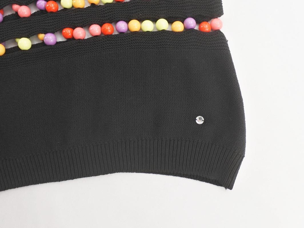 SONIA RYKIEL ソニアリキエル カラフルビーズ ニット カットソー