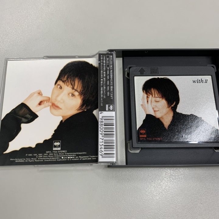 ●01)【同梱不可】【希少・帯付き】谷村有美 with?/ウィズ2/MD/Mini Disc/ミニディスク/レア/SRYL 7154/A ○01)【同梱不可】【希少・帯付き】谷村有美 withⅡ/ウィズ2/MD
