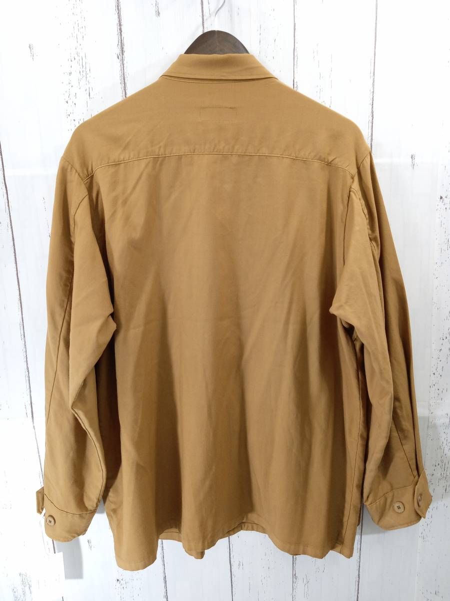 SH エスエイチ WOOL FATIGUE SHIRT ウール ファティーグシャツ SH-FTGJ-023 ジャケット 日本製 メンズ サイズ L  TAN カーキ系 - メルカリ