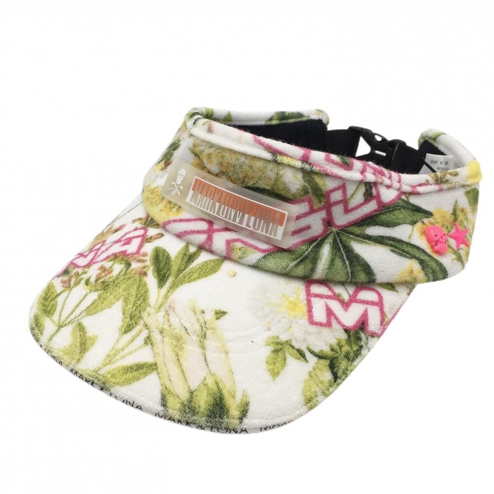 マーク&ロナ ホワイトカモフラージュバイザー セット マーク＆ロナ ゴルフ バイザー マーク&ロナ ホワイトカモフラージュ