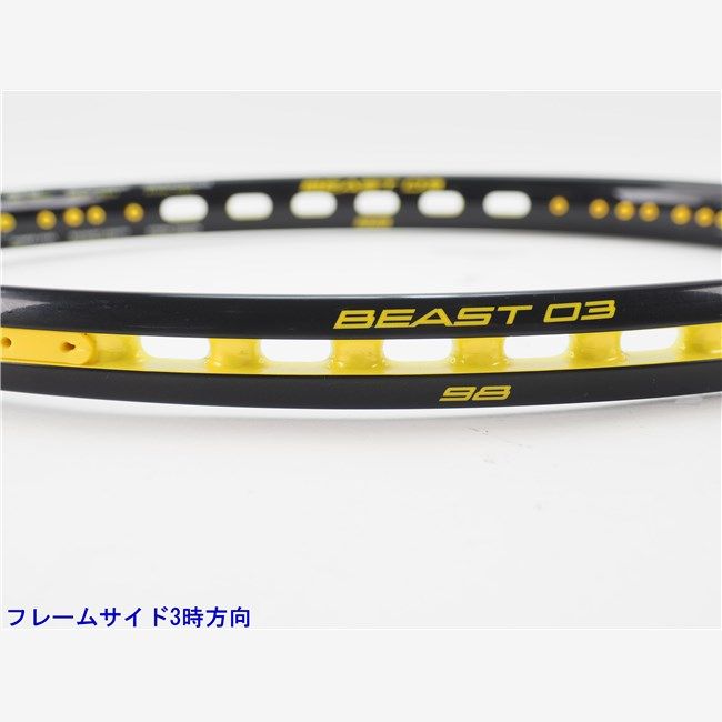 中古 テニスラケット プリンス ビースト オースリー 98 2018年モデル (G2) PRINCE BEAST O3 98 2018 (c25070153c) Prince 中古 プリンス ビースト オースリー 98 2018年モデル
