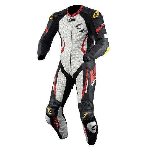 5営業日で発送 RSタイチ RS Taichi NXL307 GP-WRX R307 RACING SUIT BLACK WHITE RED 4XL 60