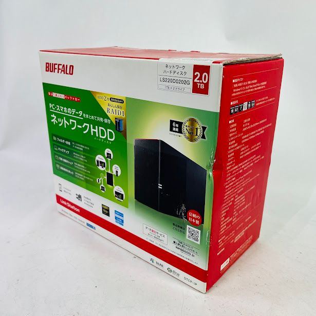バッファロー ネットワーク対応HDD LS220D0202G 2TB（未開封