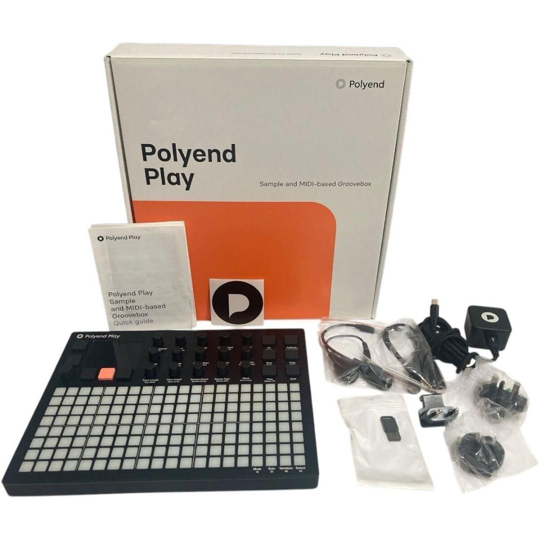 超絶 Polyend Play Groovebox 8 Audio 8 Poly MIDI tracks ポリエンド プレイ グルーブボックス シンセ DTM 次回入荷は完全未定!!