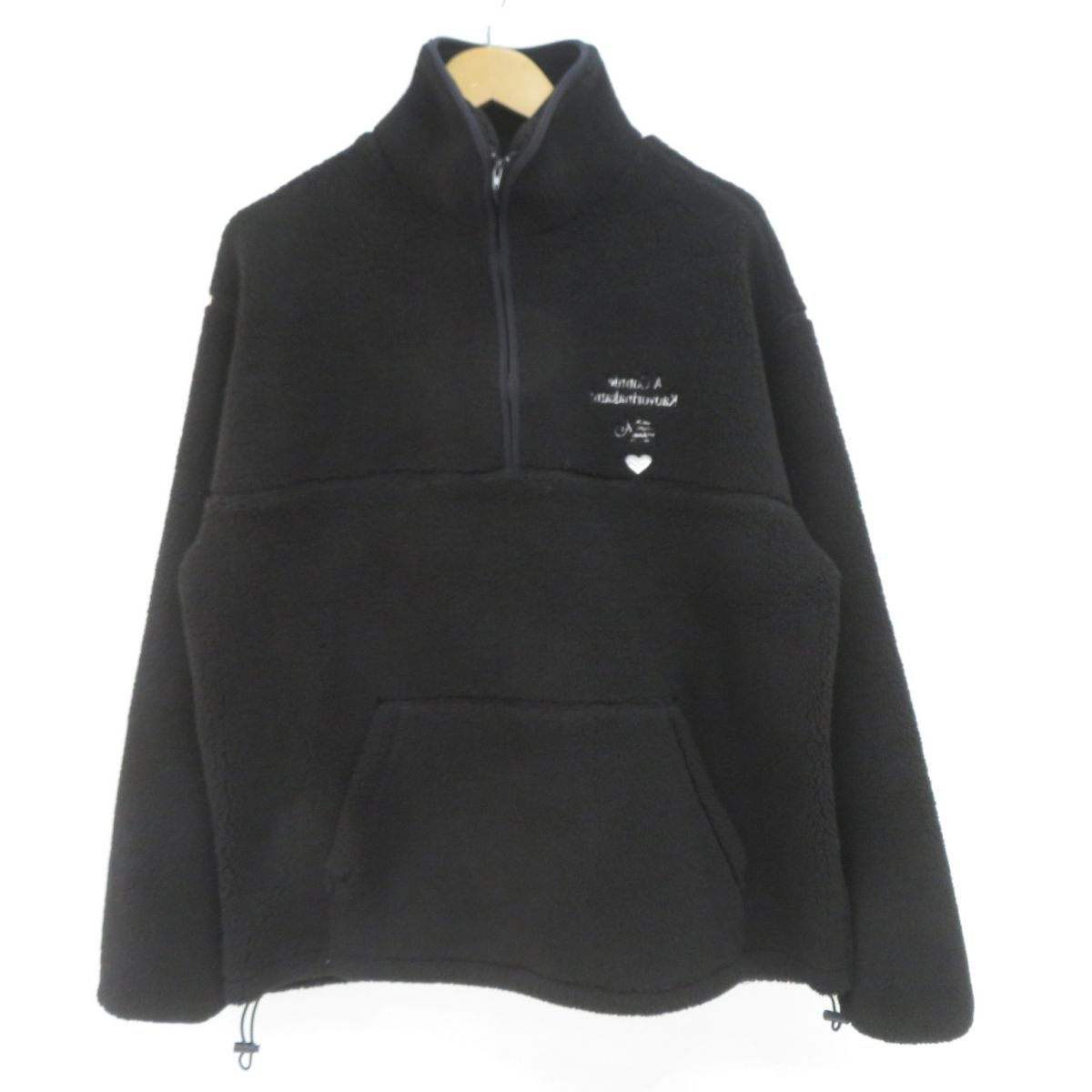 kaoyorinakami カオヨリナカミ Connie boa halfzip コニーボアハーフ 