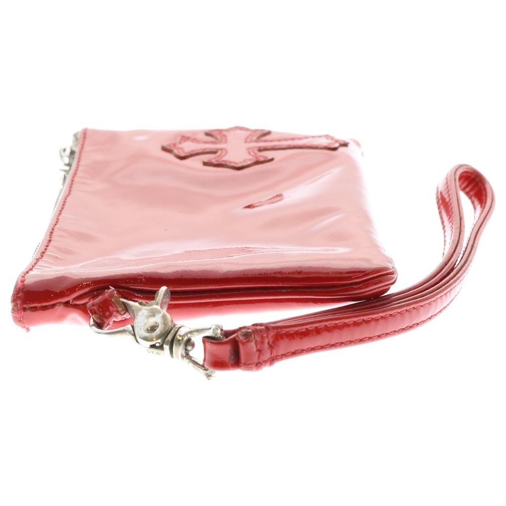 CHROME HEARTS  クロムハーツ　パテントレザー　ポーチ CHROME HEARTS (クロムハーツ) Patent Leather Pouch チェンジ